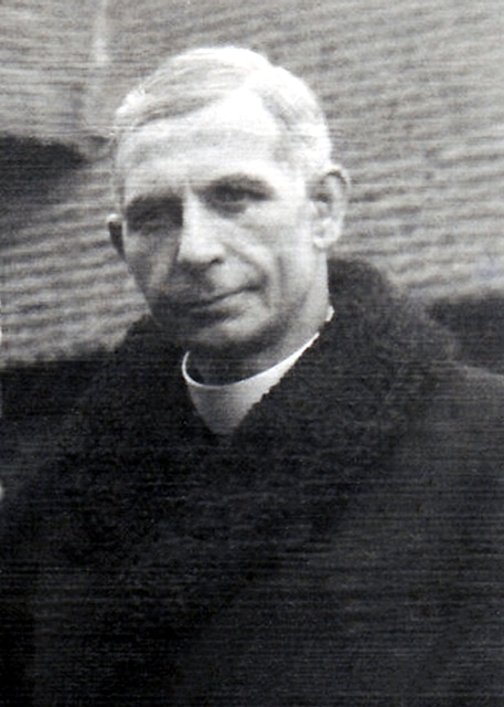 Zdjęcie przedstawiające Franciszka Hanelta, proboszcza soleckiego w latach 1939-1946, przewodniczącego MRN, pierwszego dyrektora soleckiego gimnazjum.