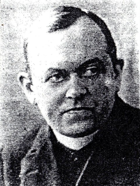 Zdjęcie przedstawiające ks. Jana Kleina – księdza, historyka, burmistrza Solca Kujawskiego, proboszcza soleckiego w latach 1918-1921.