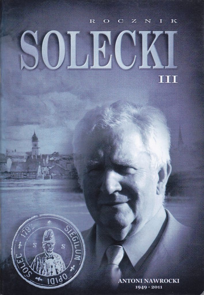 Okładka wydawnictwa, "Rocznik Solecki III"
