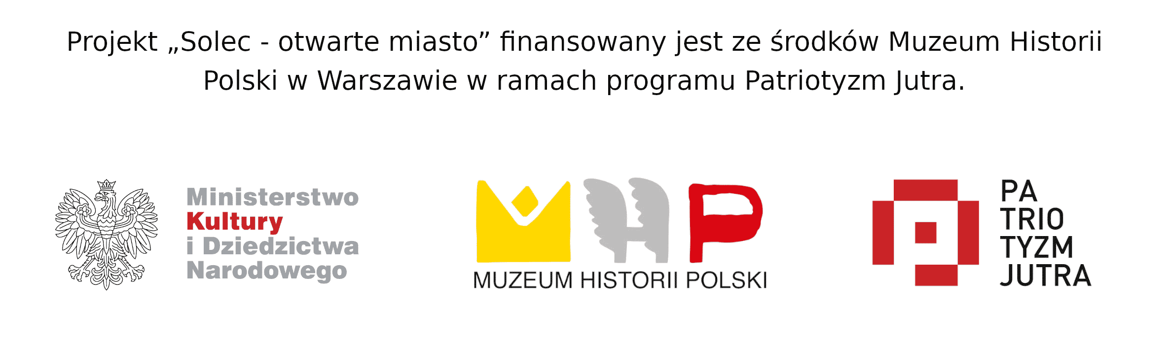 Logotypy Patriotyzm Jutra 2022