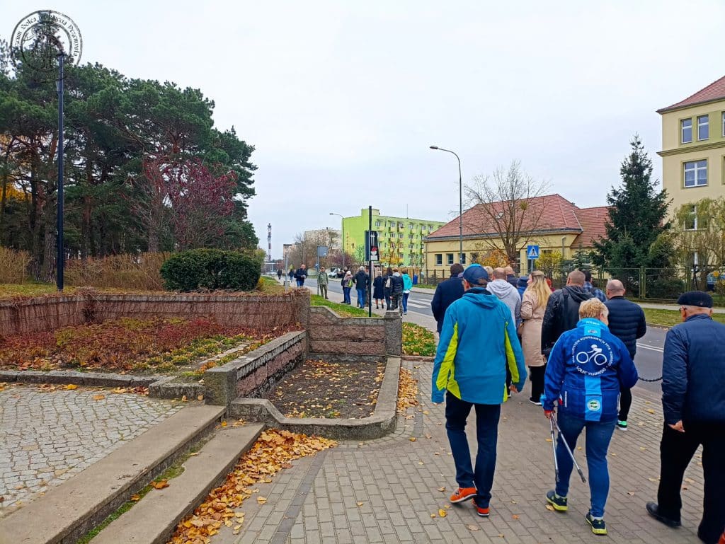 Otwarcie ścieżki dydaktycznej. 12.11.2022 r. Zdjęcie piąte.