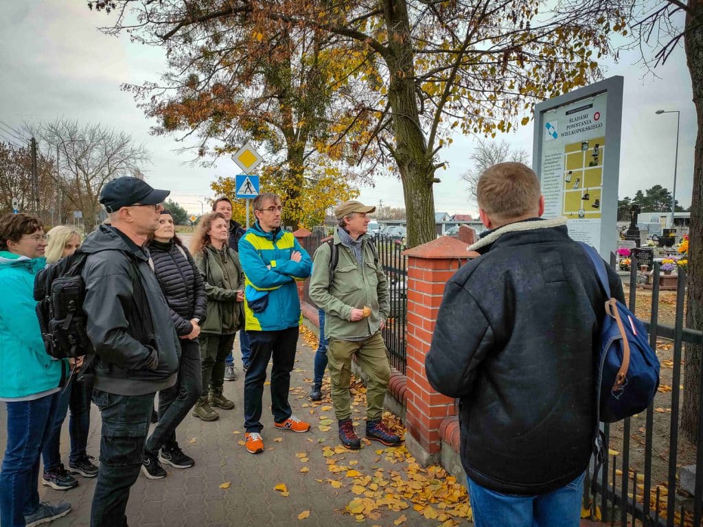 Otwarcie ścieżki dydaktycznej. 12.11.2022 r. Zdjęcie dziesiąte, autorstwa Sławomira Kołtuńskiego.